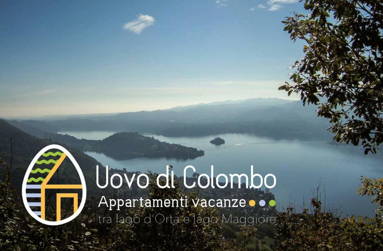 Hotel L'Uovo Di Colombo Omegna Exterior foto